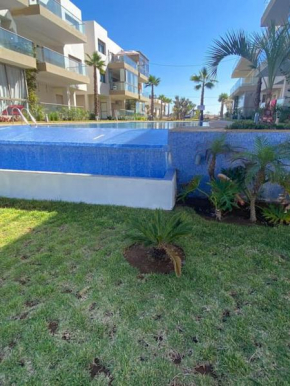 A sidi rahal résidence blue beach Superbe appartement face à la mer avec piscines